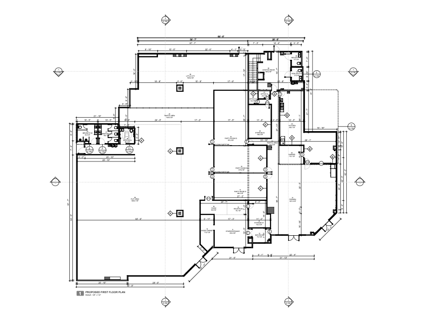 Pompano Beach, FL — Existing First Floor Plan Pompano Beach, FL — Existing First Floor Plan