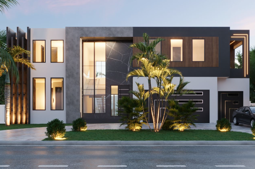 Lighthouse Point, FL — Fachada Vista 3