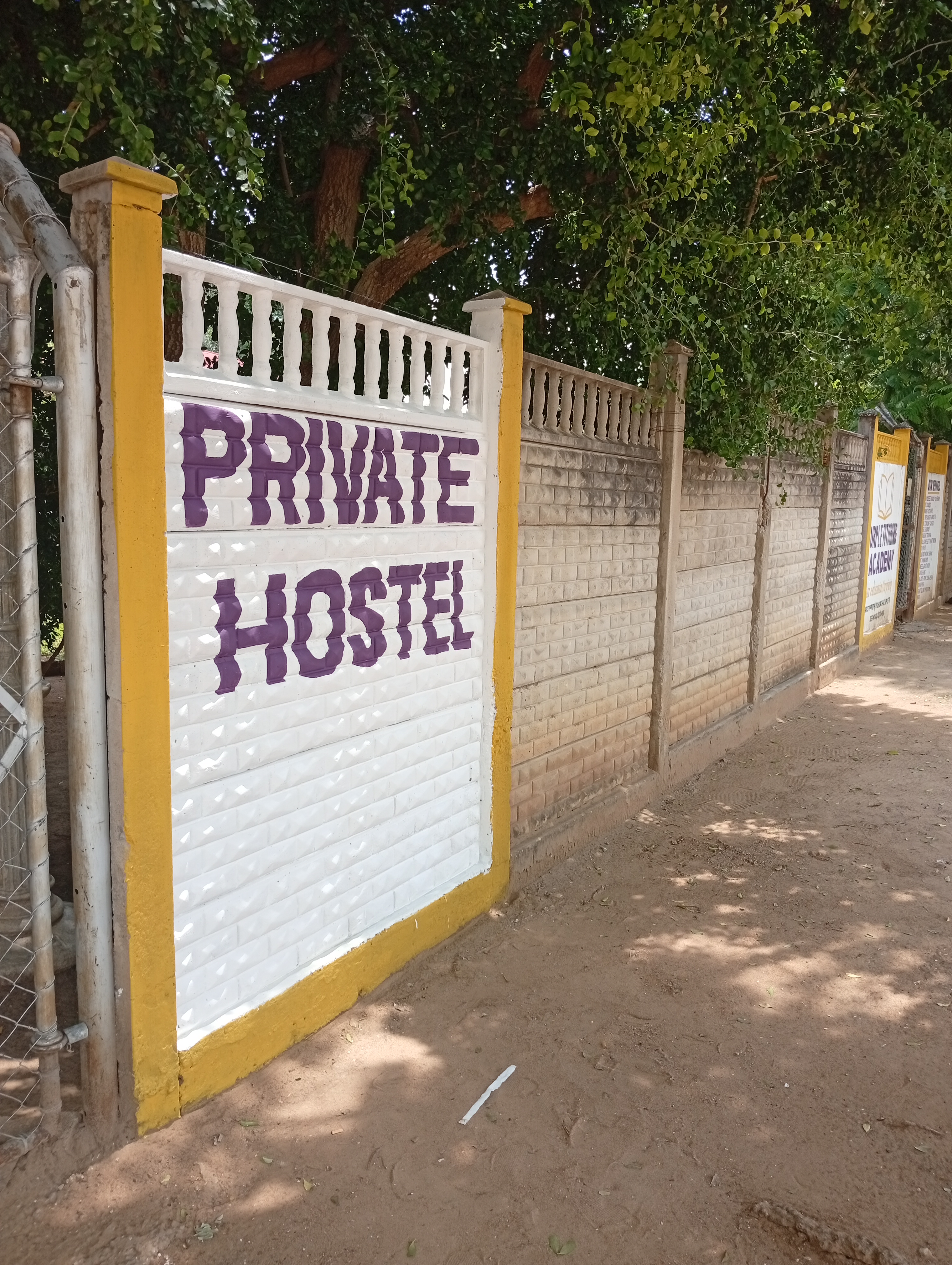 PTA Private Hostel - Boundary Wall
