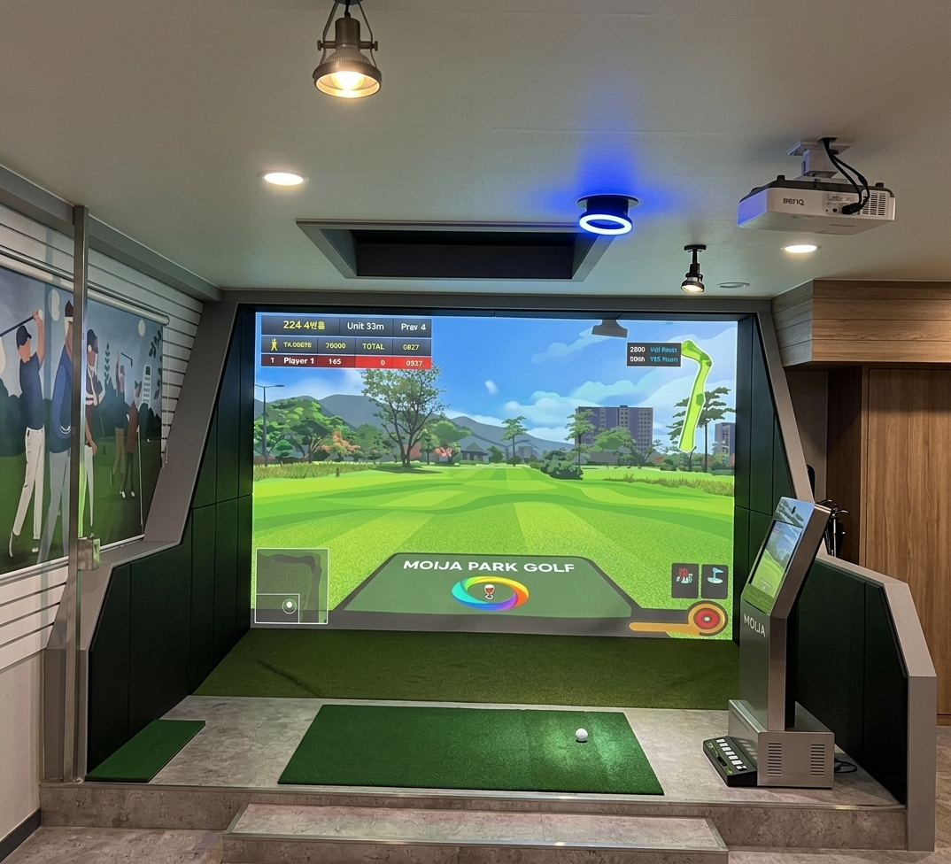 MOIJA 파크골프 시뮬레이션 매장