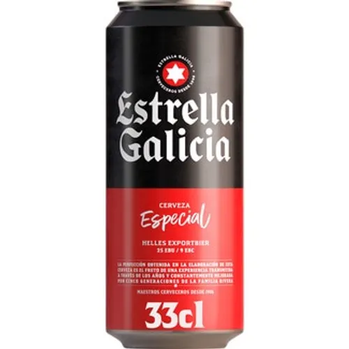 Oferta Cerveza Estrella Galicia Rubia Lata - 11% OFF en Casa Lhea Cerveza Estrella Galicia Rubia Lata