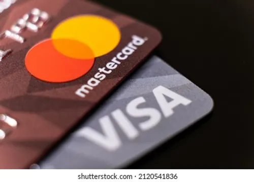 Aceptamos Visa y Mastercard Visa y Mastercard