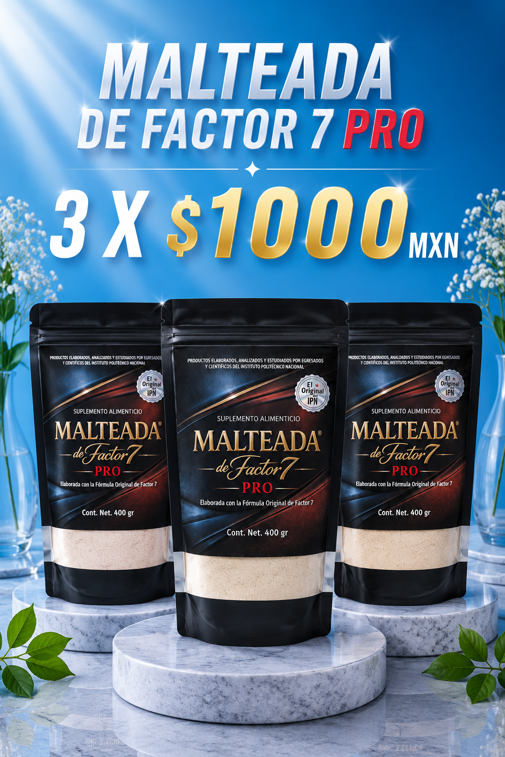 Malteada Factor 7 Pro