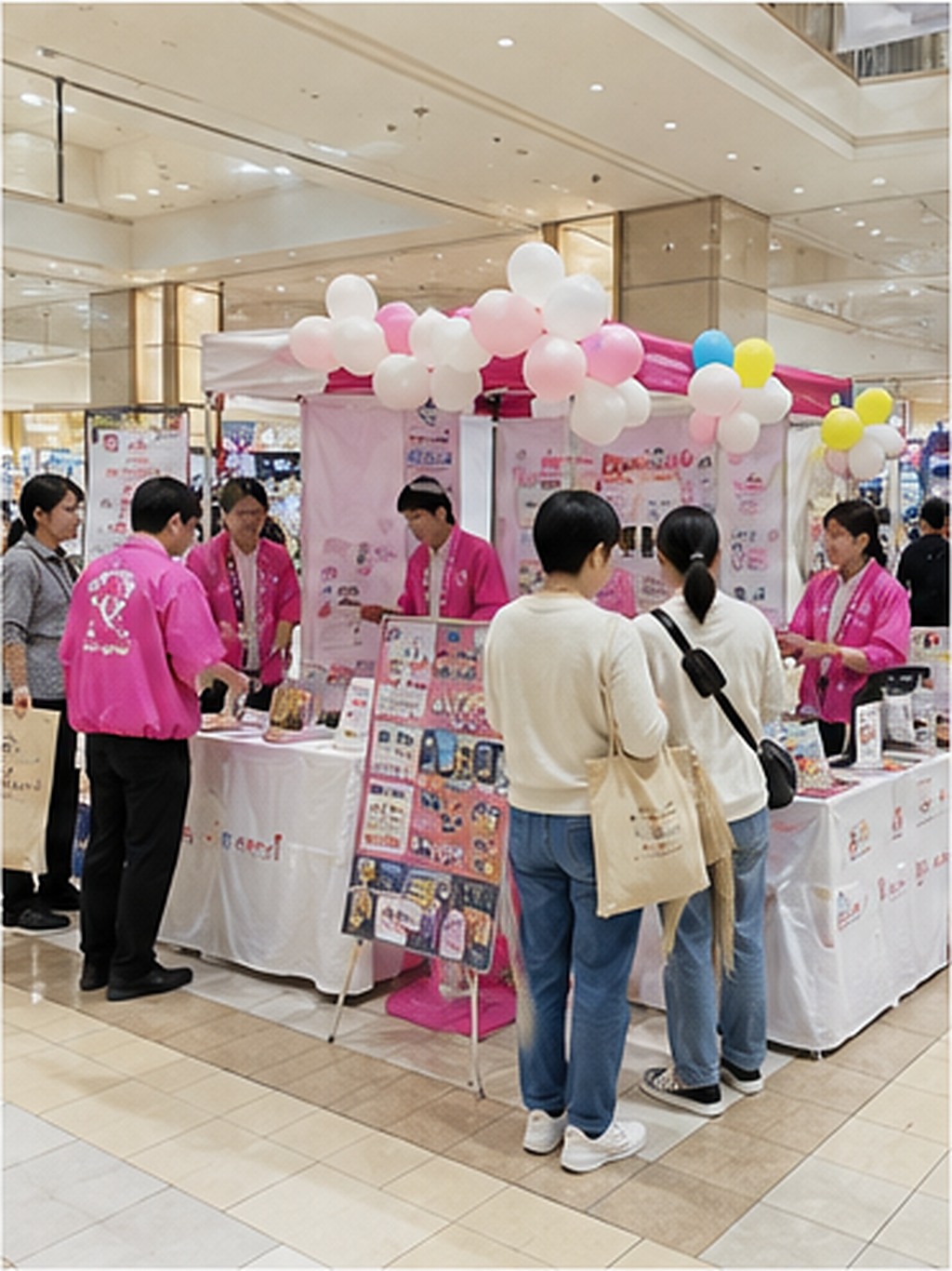 ショッピングモールイベントスタッフ スポット
