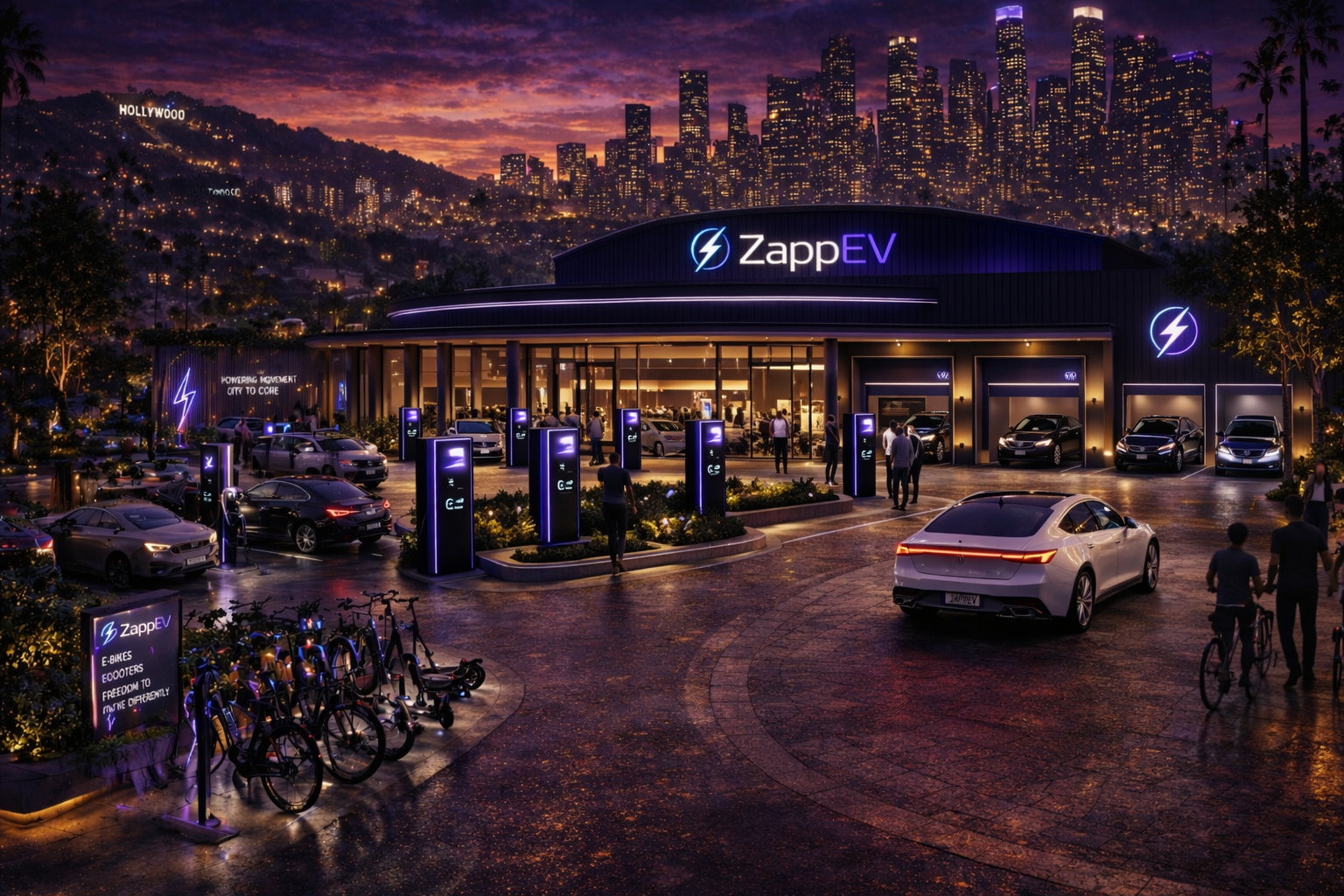 Zapp EV Charging Infrastructure