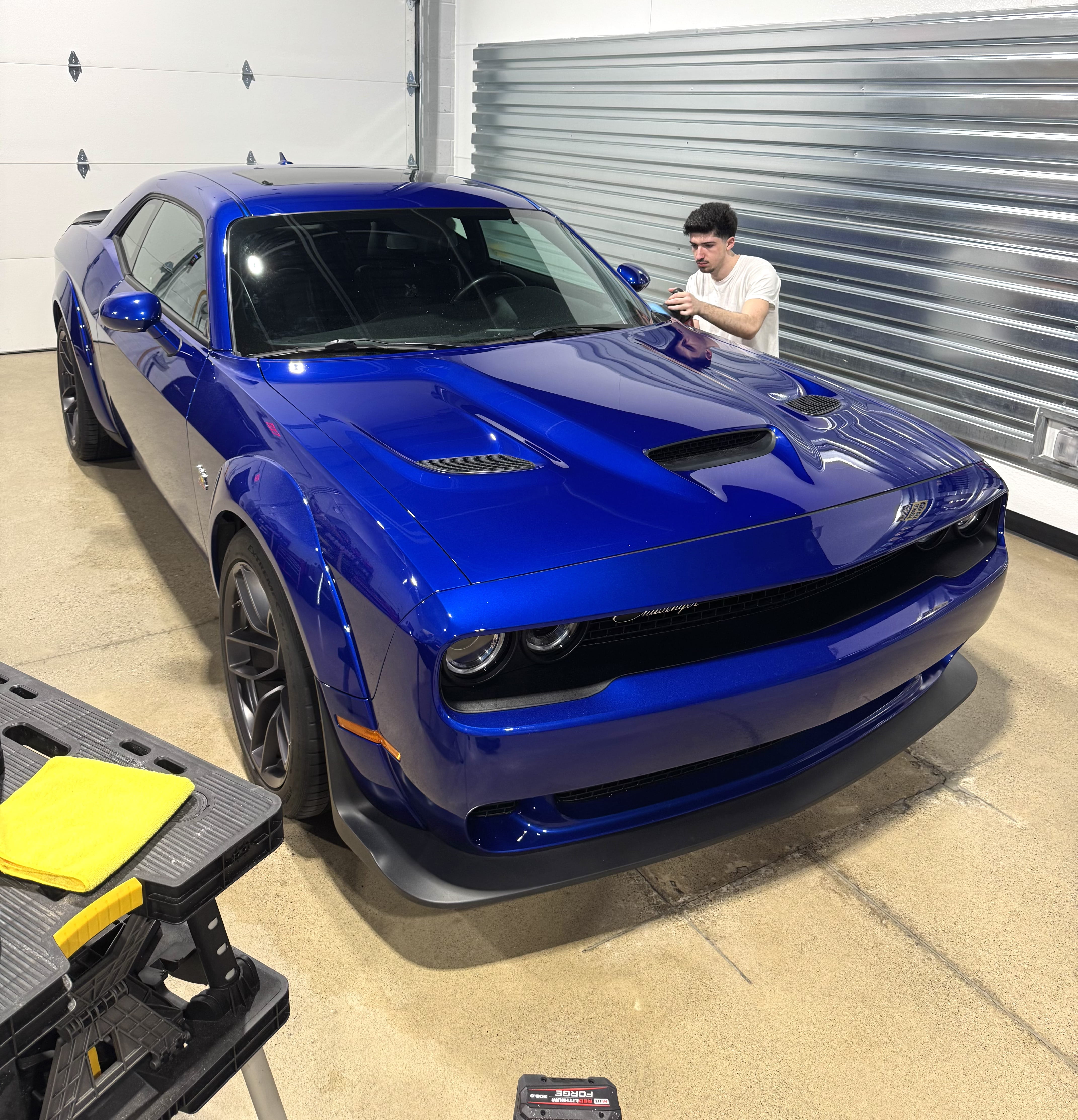 Detailing detail shot