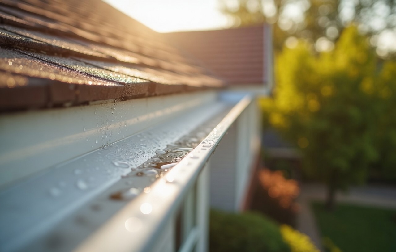 Gutter Cleaning after cleaning