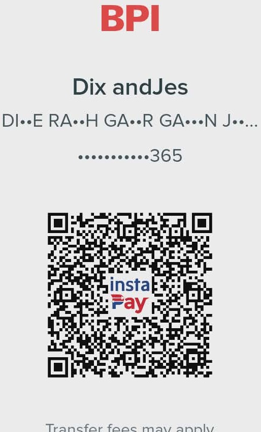 BPI QR Code for Bank Transfer