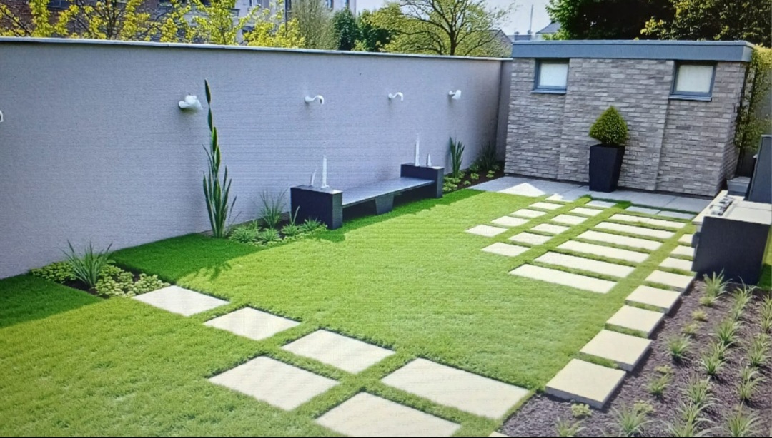 Garten Nachher – Komplette Anlage