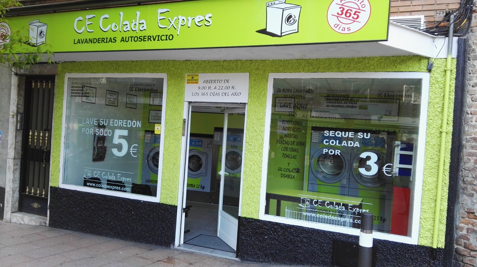 Fachada Colada Expres Alcobendas