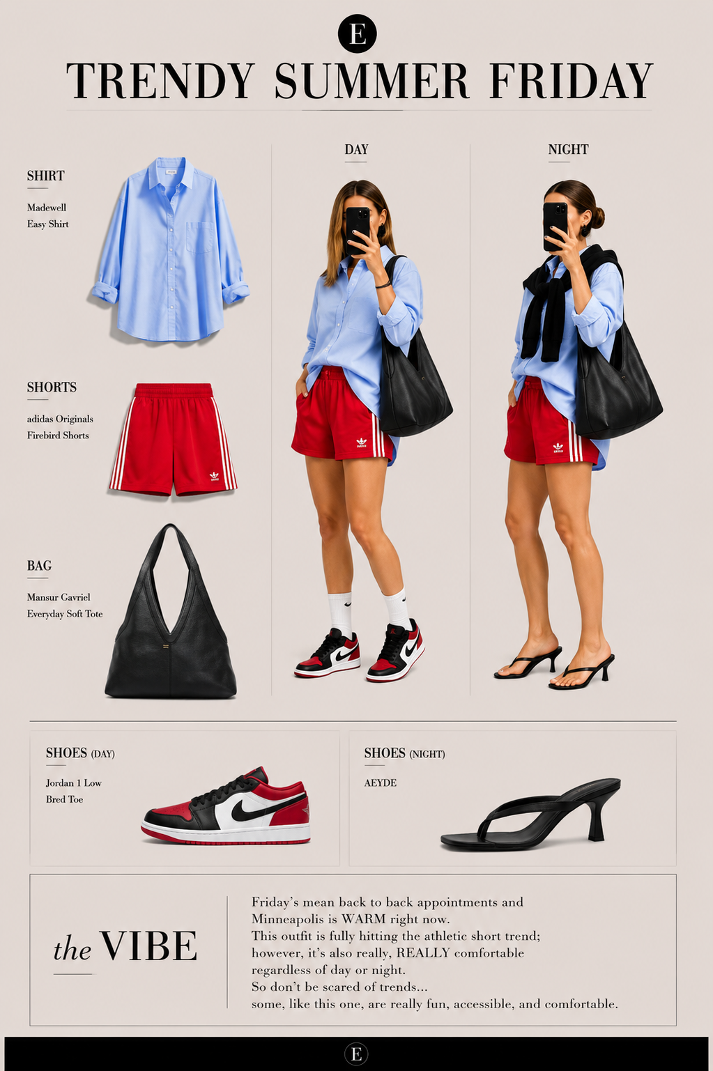 As a wardrobe consultant, Fridays are often my busiest day of the week, which means comfort and style need to work together.