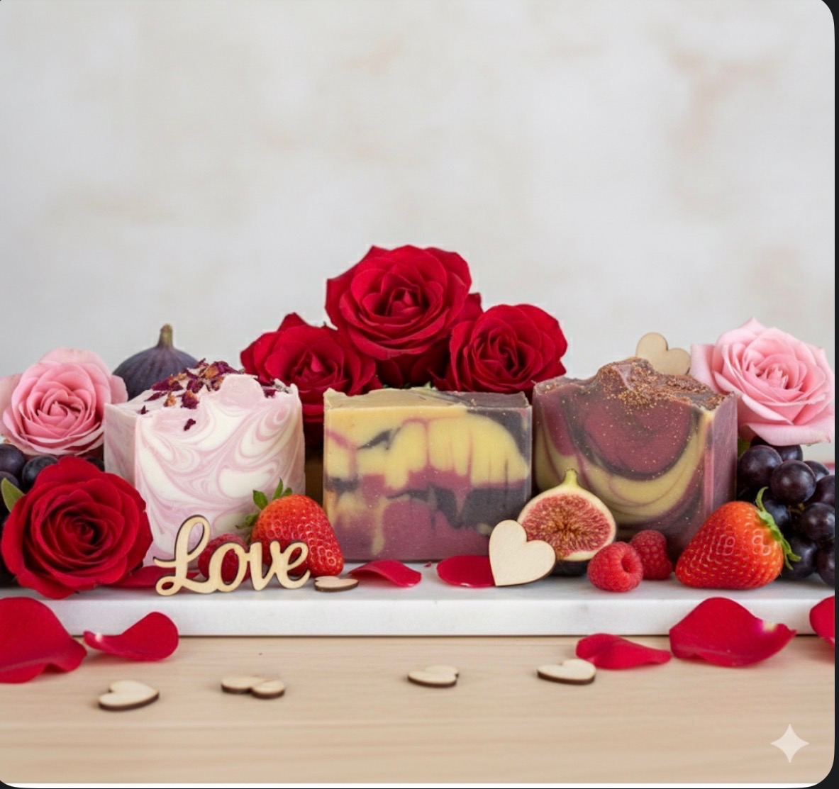 Psalms and Suds handcrafted soaps and sugar scrubs collection