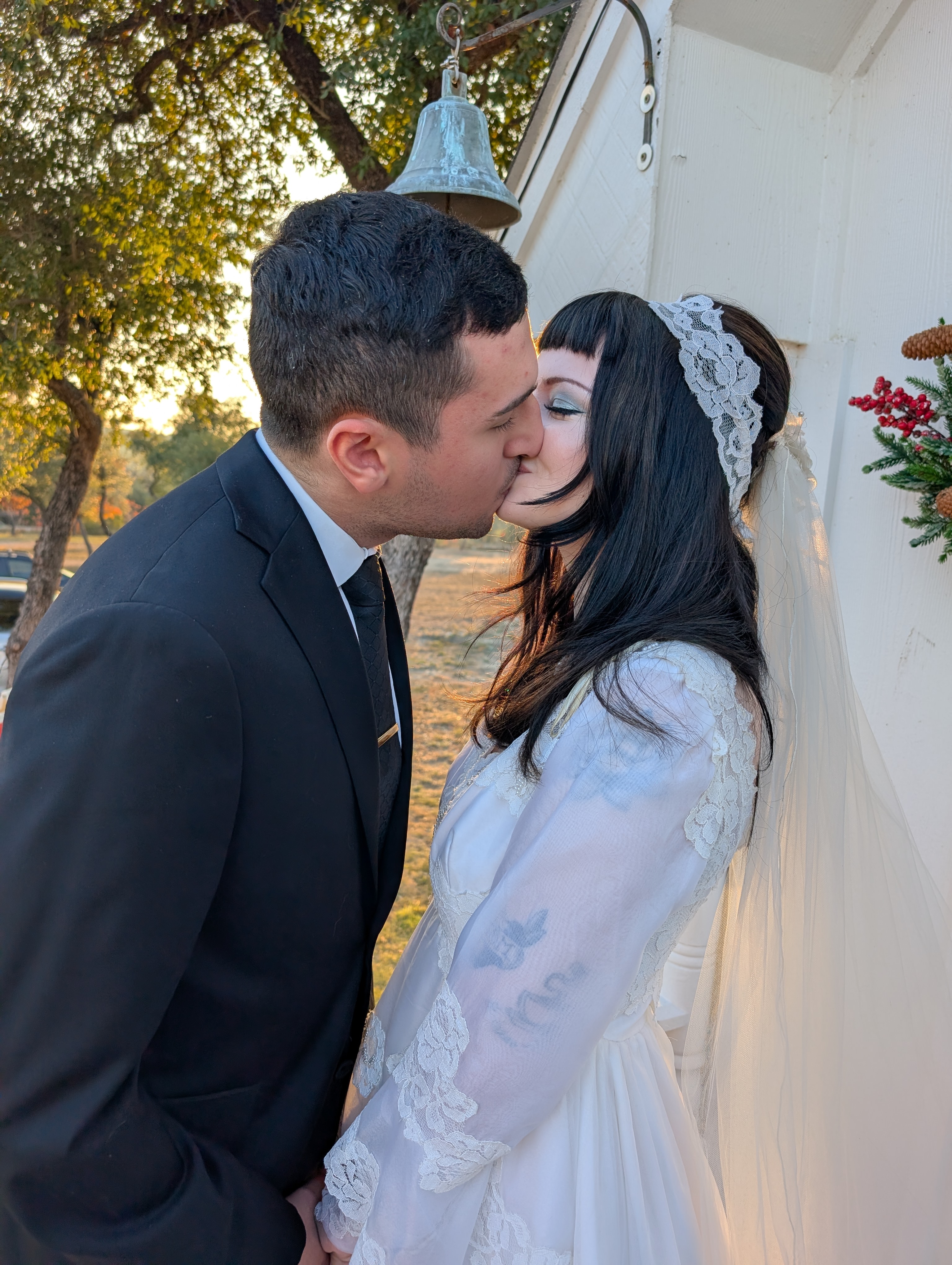 Wedding ceremony moment