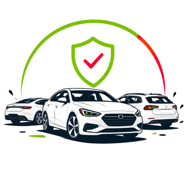 Illustration of personal vehicles