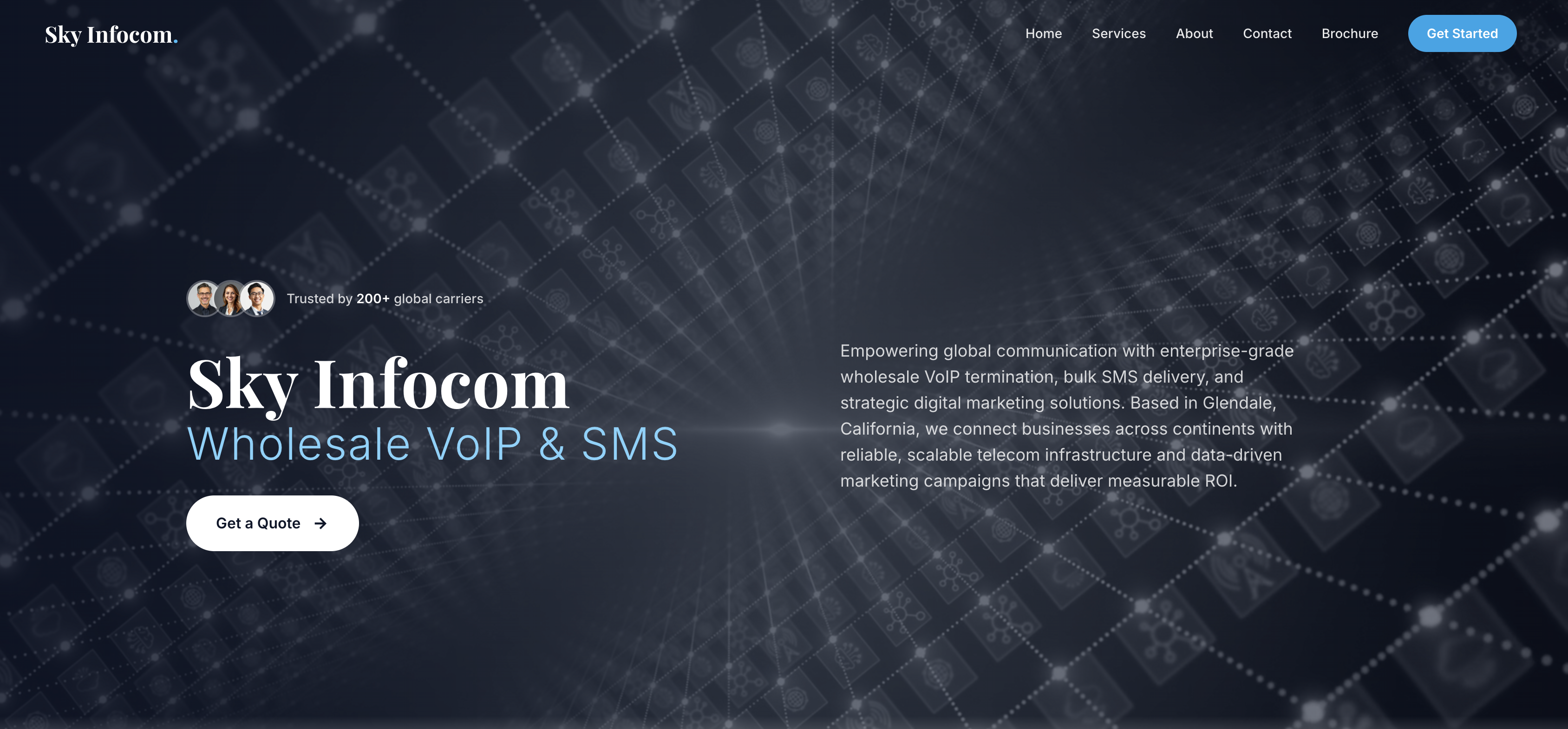 Professional Pixora 360 website