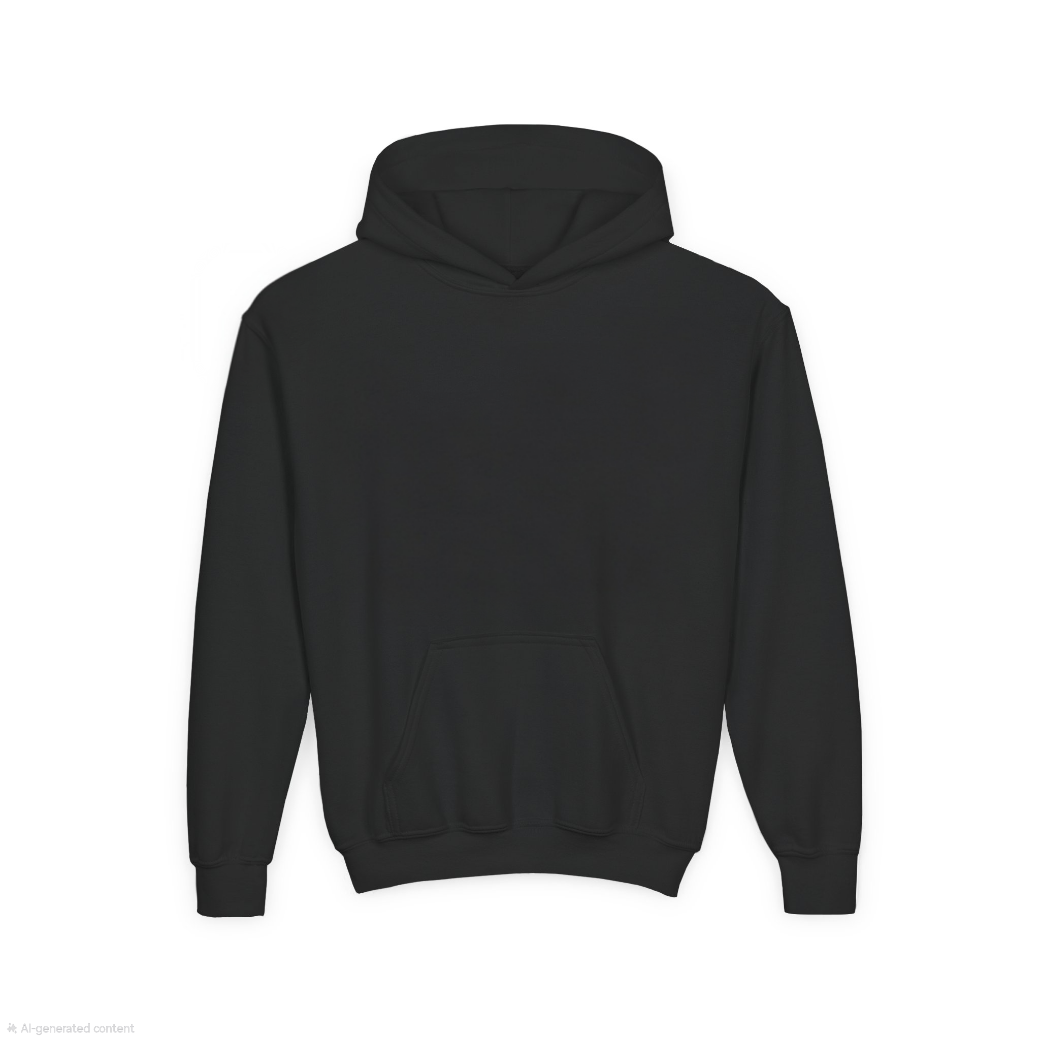 Black kids hoodie — Core