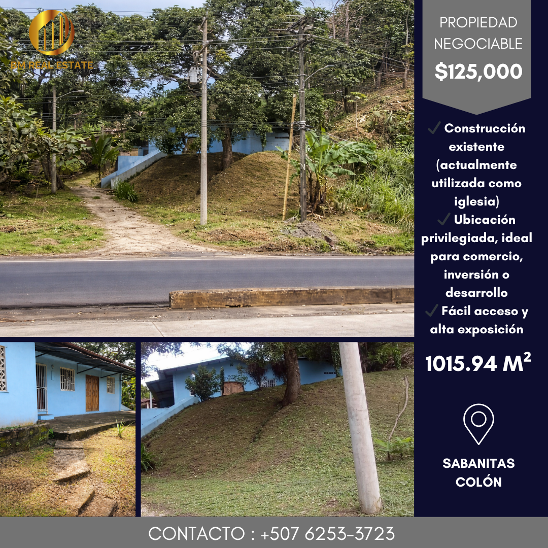Propiedad en Sabanitas Colón
