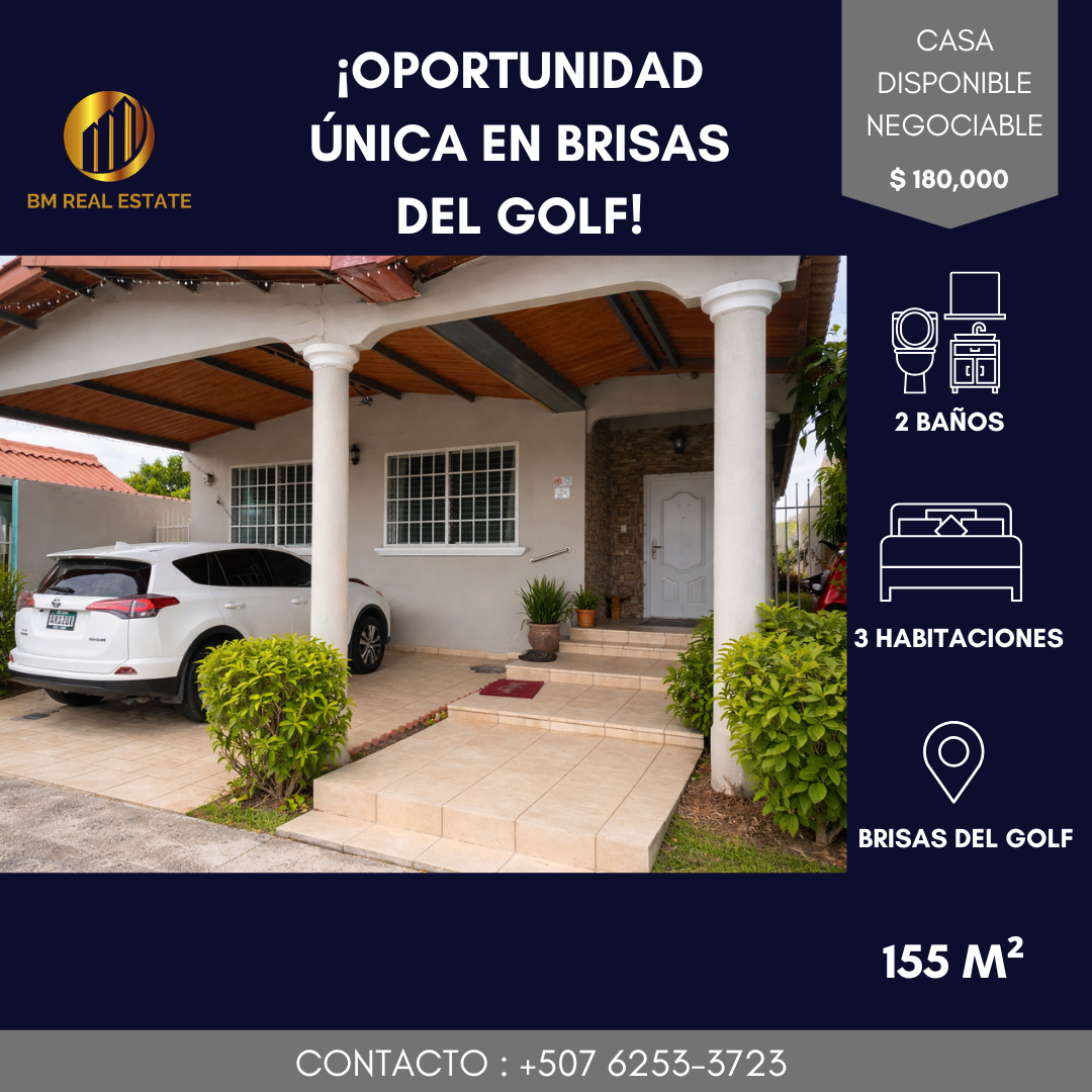 Oportunidad Única en Brisas Del Golf