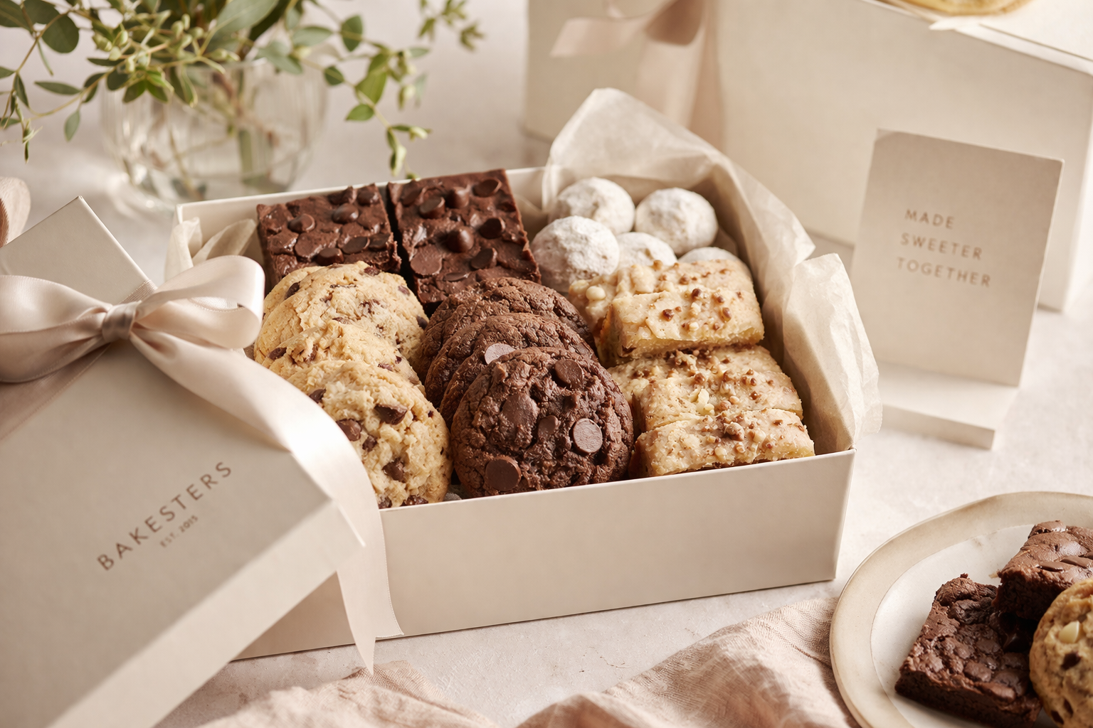 Bakesters premium packaged treats for business