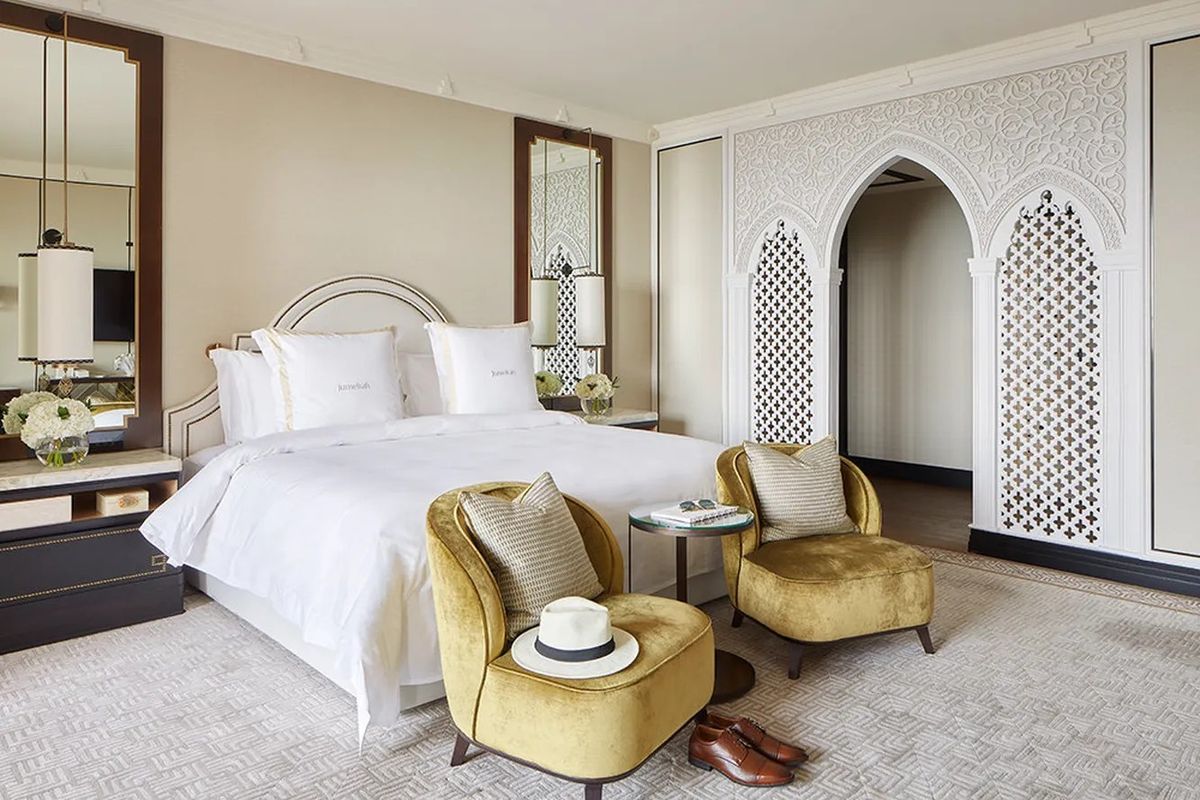 Chambre hôtel — vue luxe