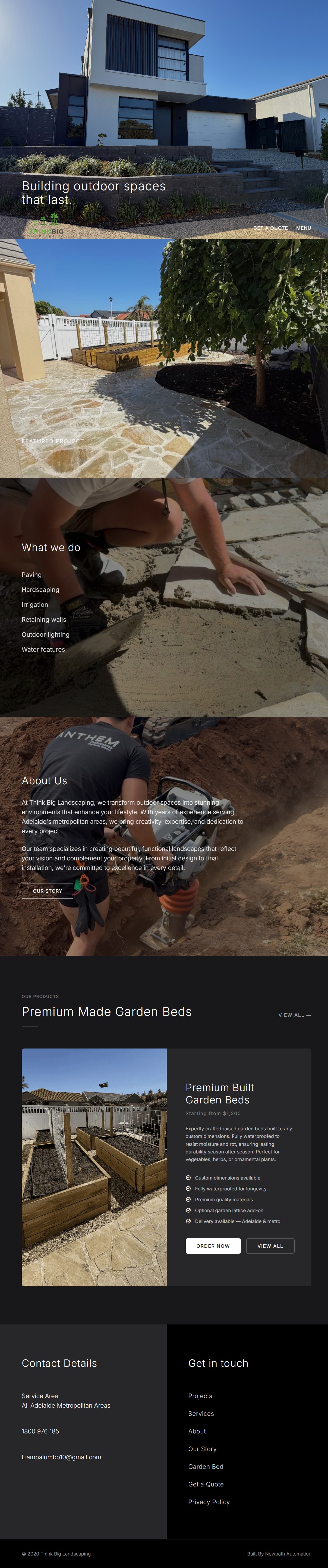 Think Big Landscaping