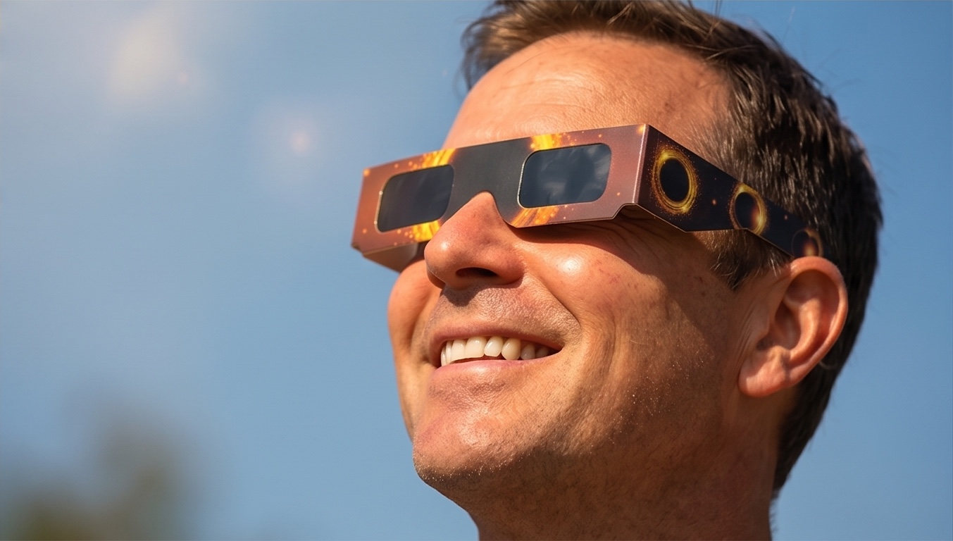 Lunettes éclipse solaire - utilisation