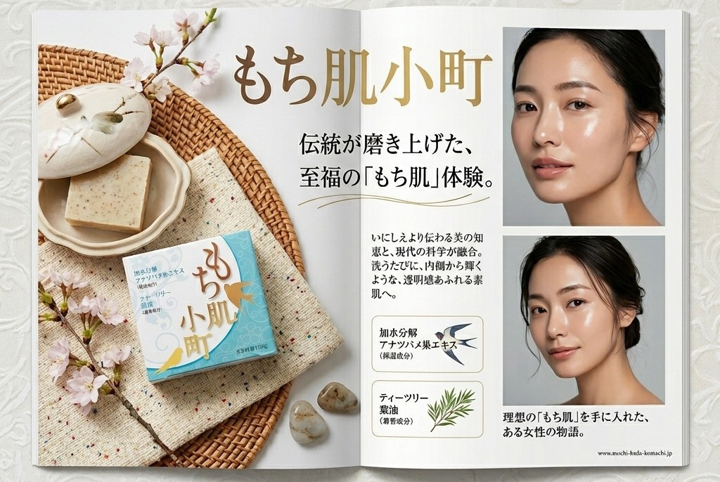 もち肌ソープ 美容効果