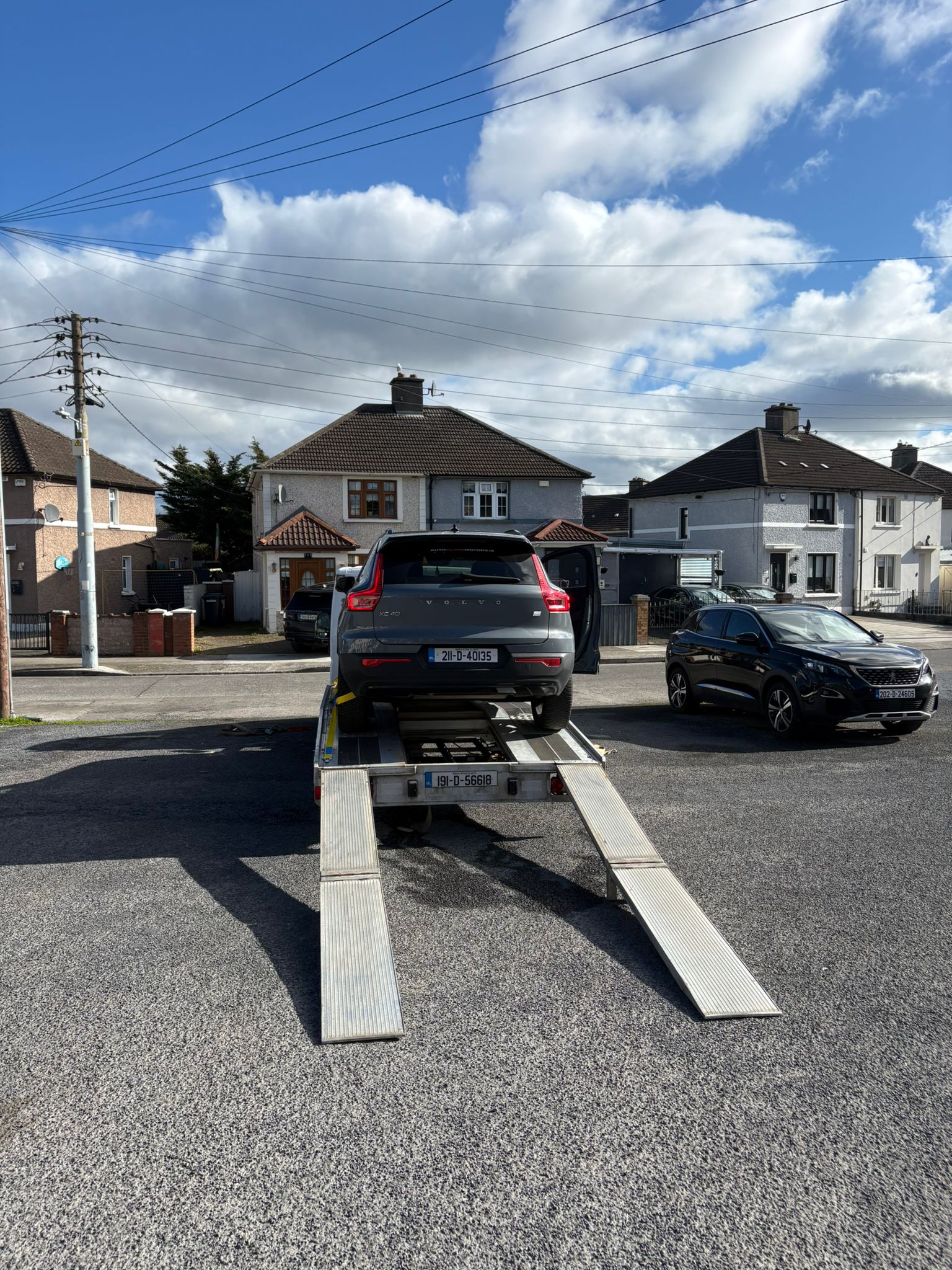 Blackburn Towing truck on the road