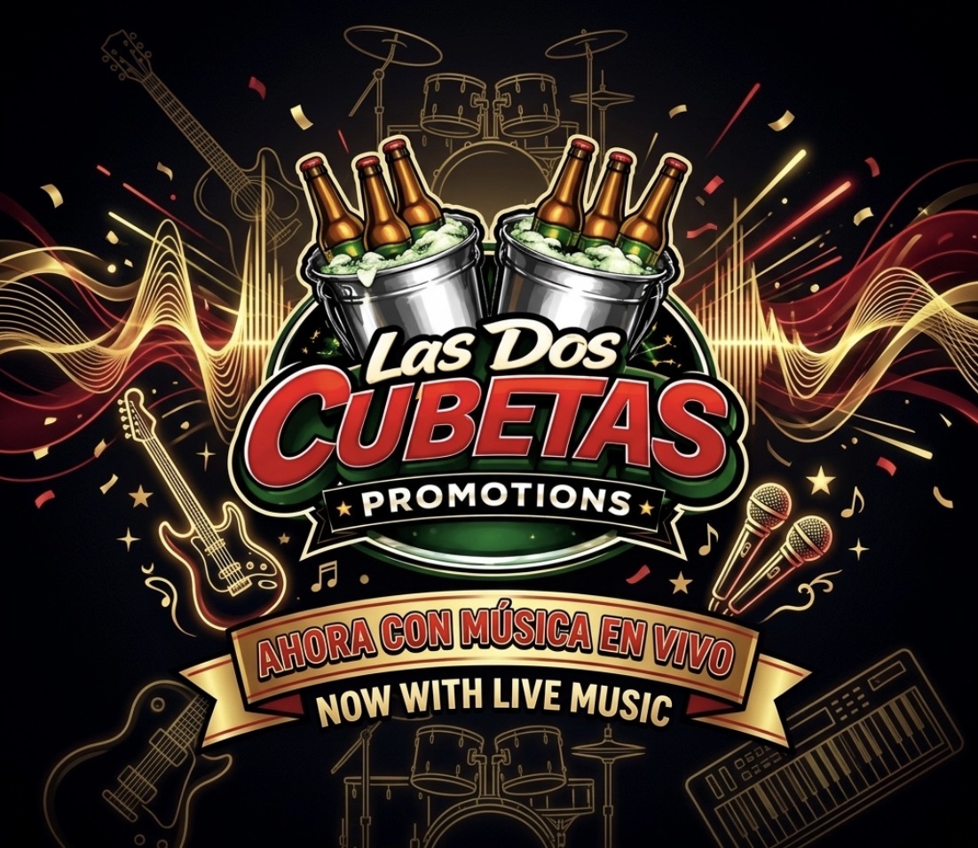Las Dos Cubetas Promotions Background