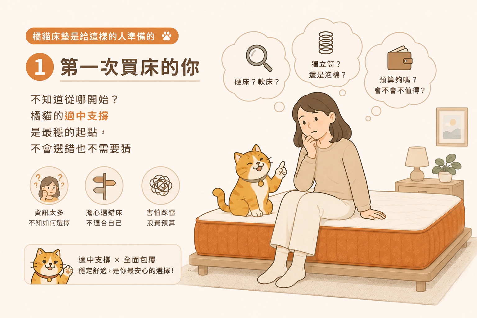 適合各種人群的床墊