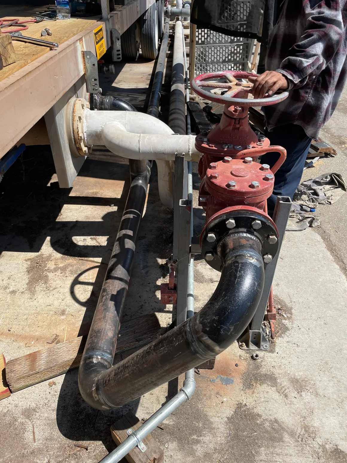 JPW Services custom welding and fabrication work