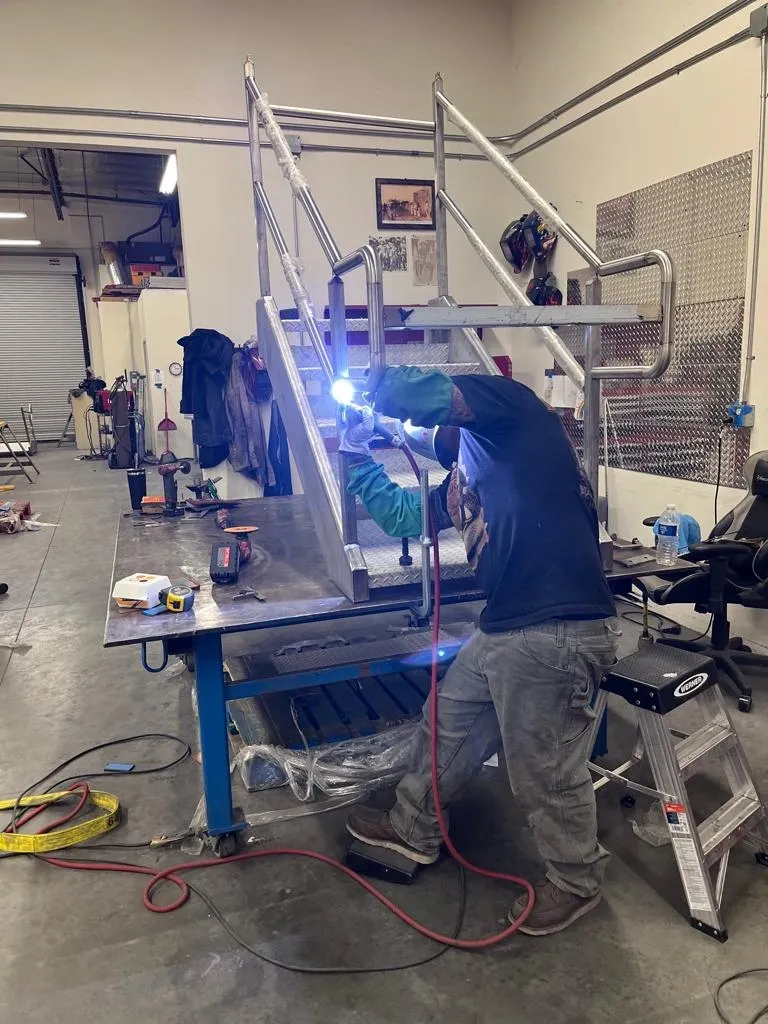 JPW Services welding and fabrication project