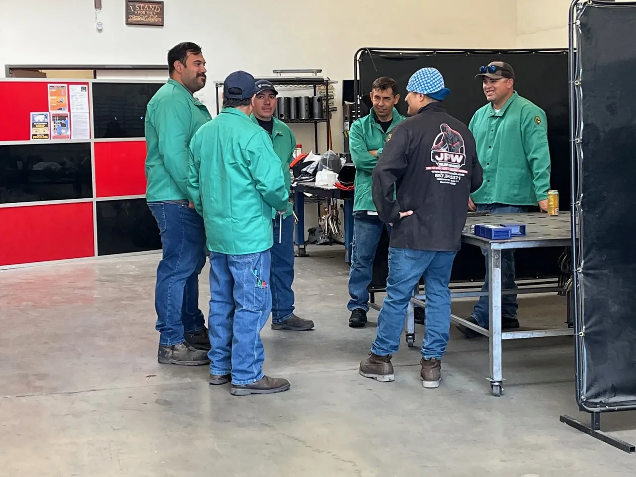 JPW welding workshop class