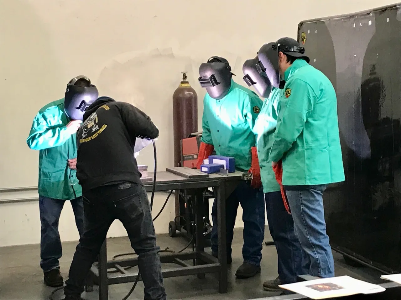JPW welding workshop training