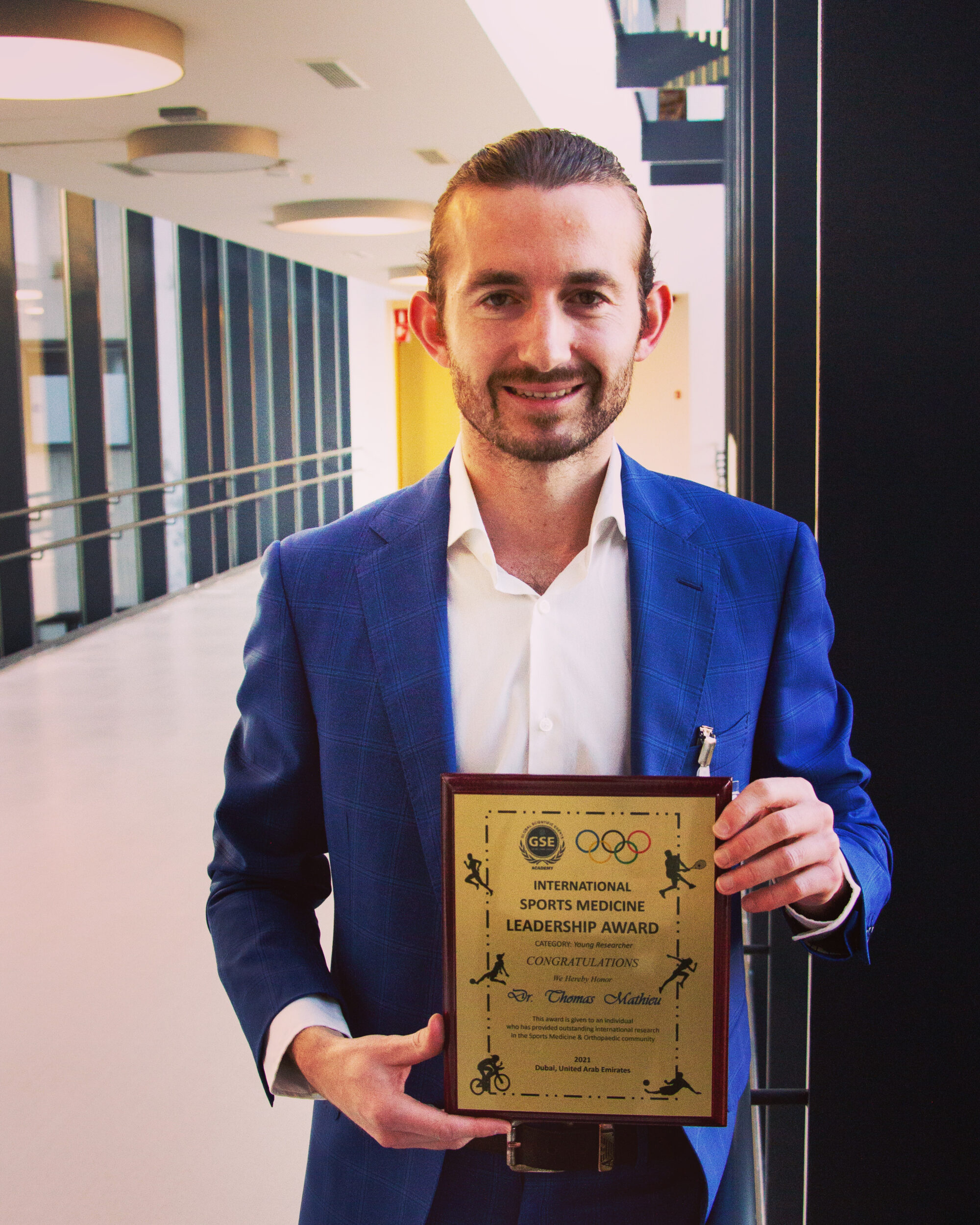 International Sports Medicine Leadership Award 2021