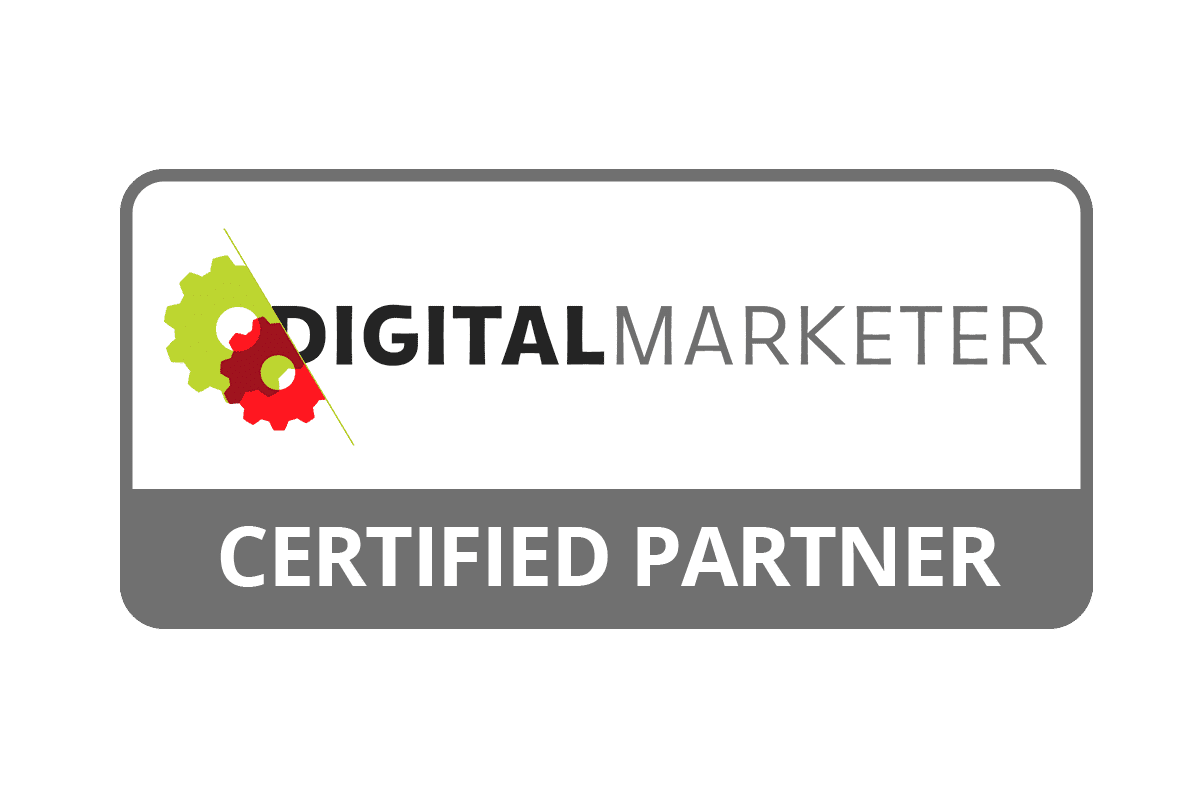 DigitalMarketer Certified Partner — 8 Active Specializations