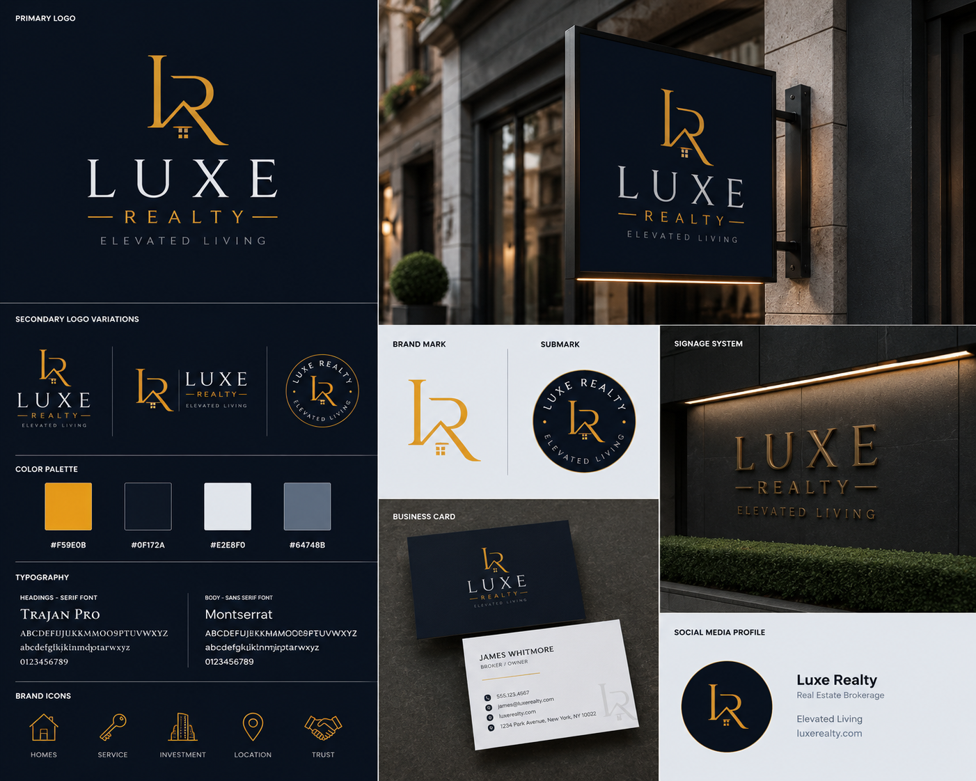 Luxe Realty logo