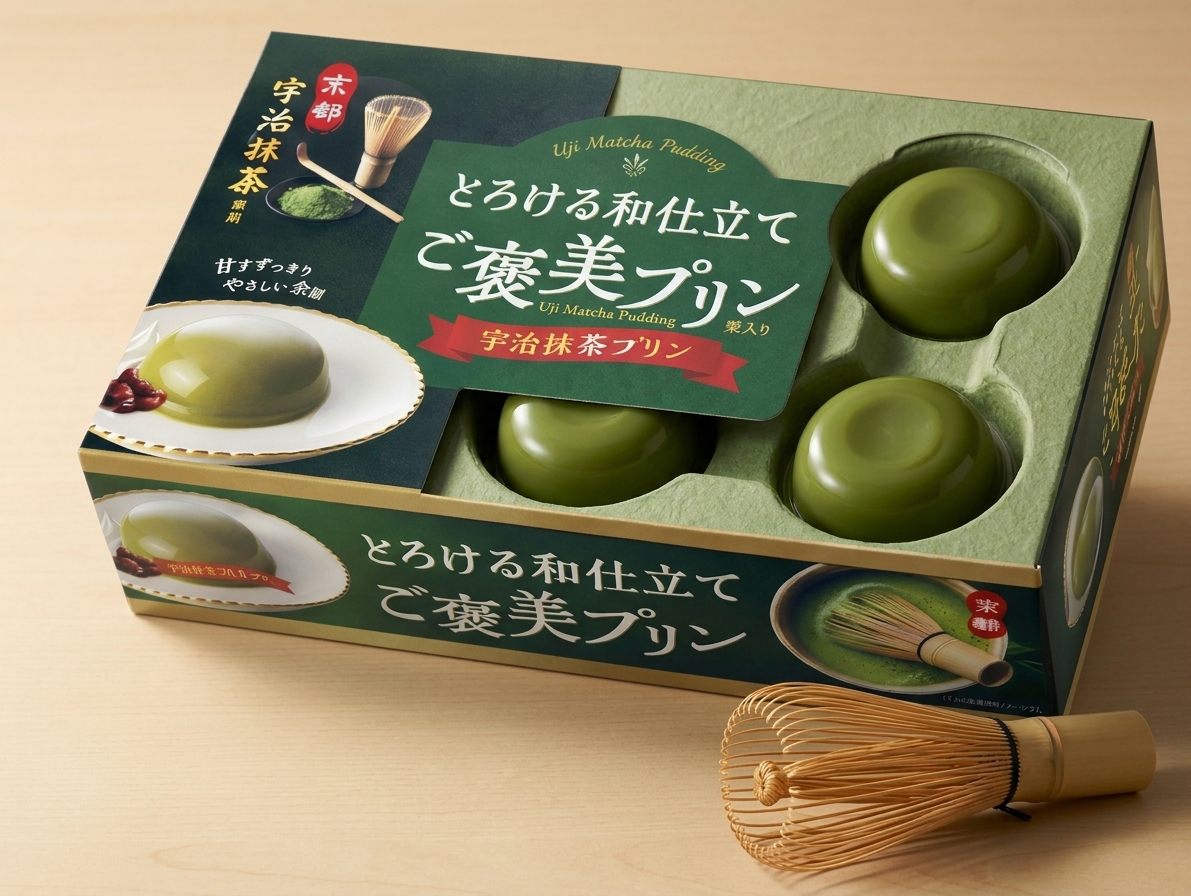 抹茶プリン