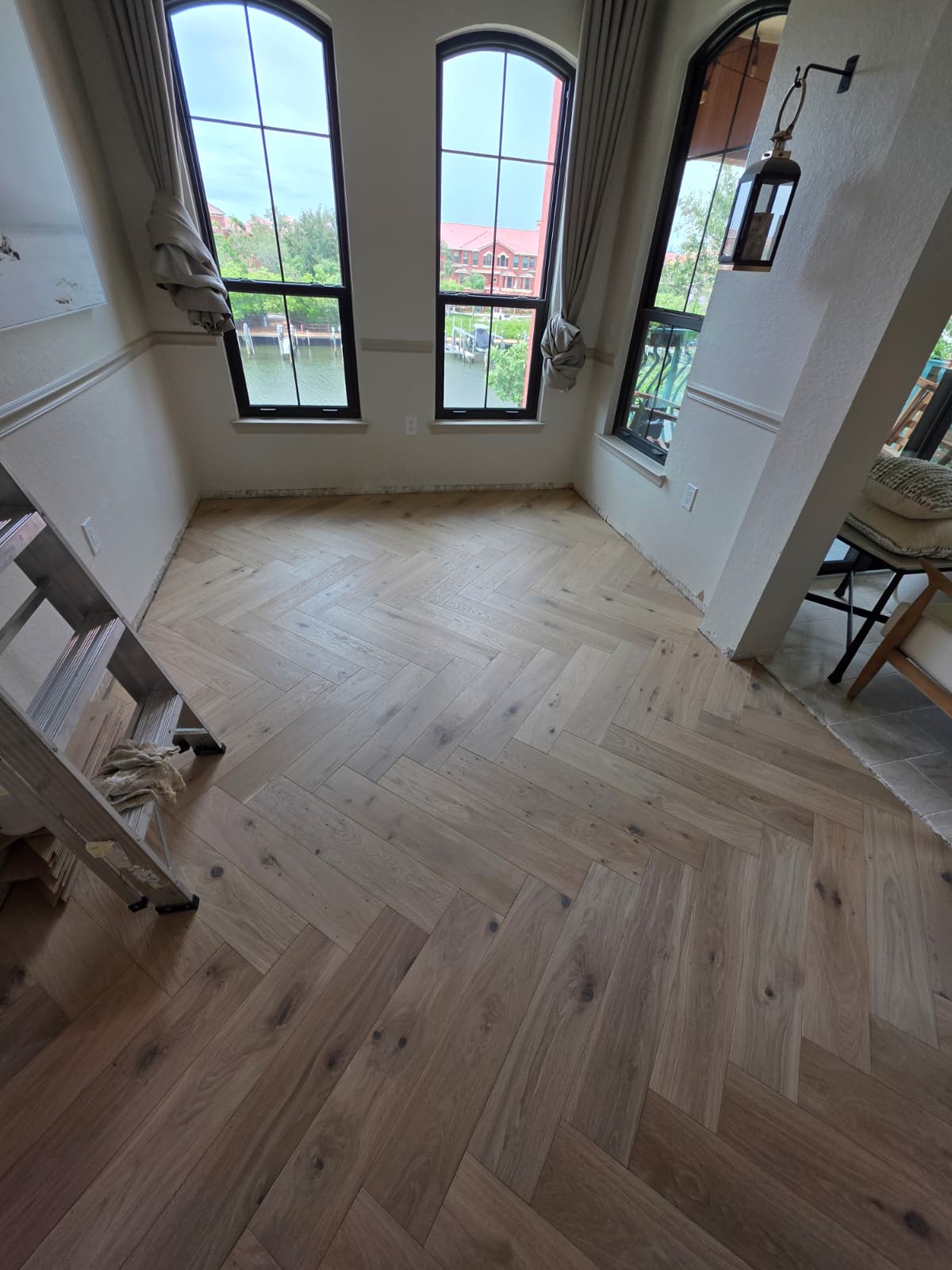 Herringbone Installation - St. Petersburg