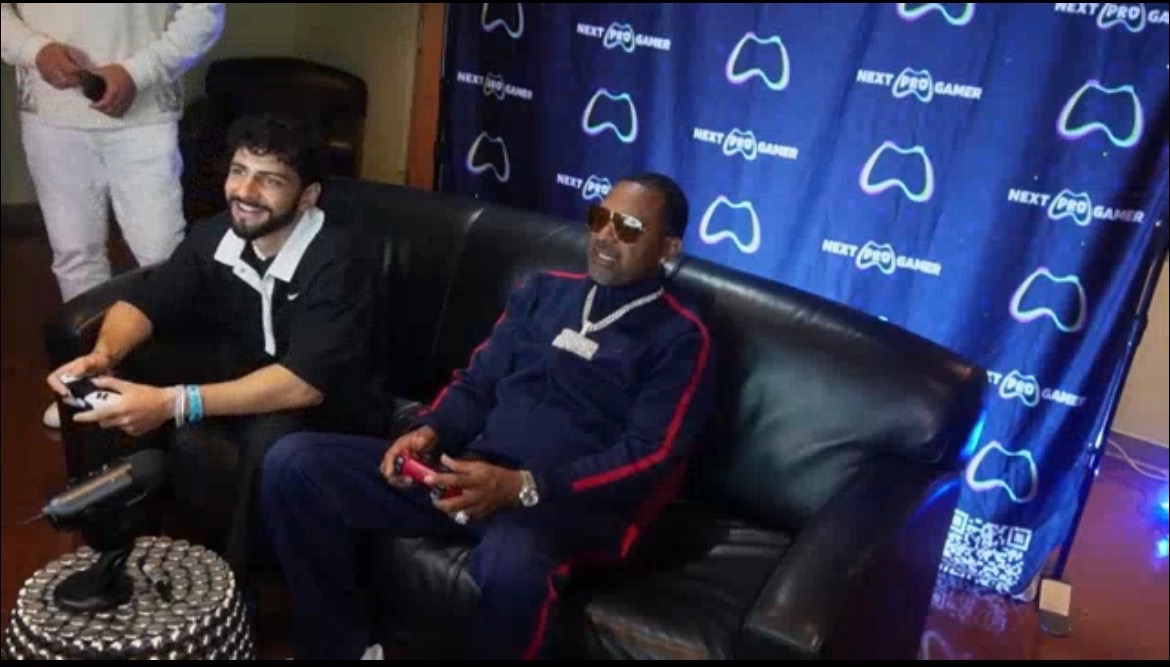 Mike Epps checks in with Mr.Daft: NBA 2k Action 😎