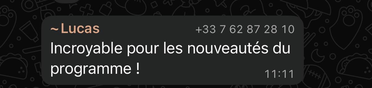 Avis client E2 Coaching