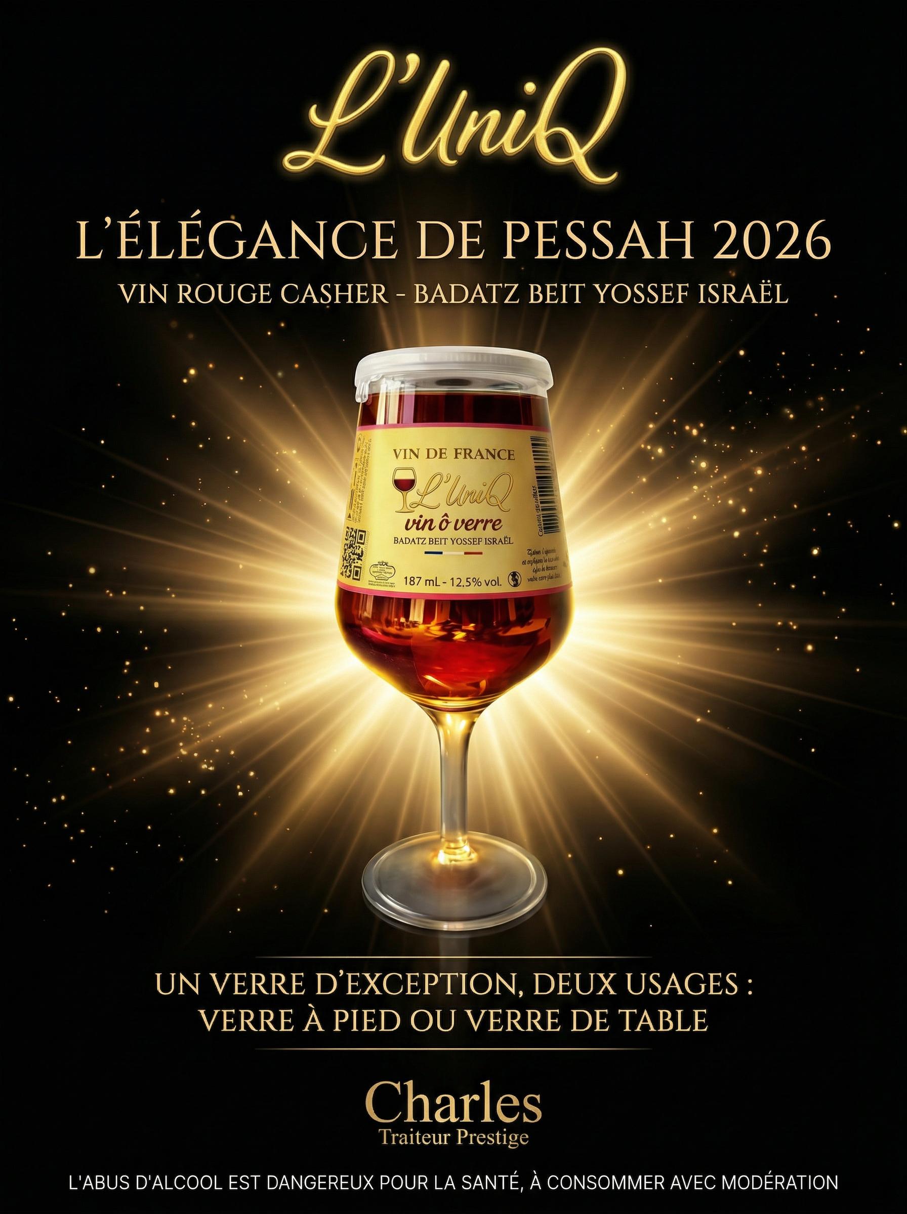 Verre Casher Vinôverre – Charles Traiteur Prestige Paris