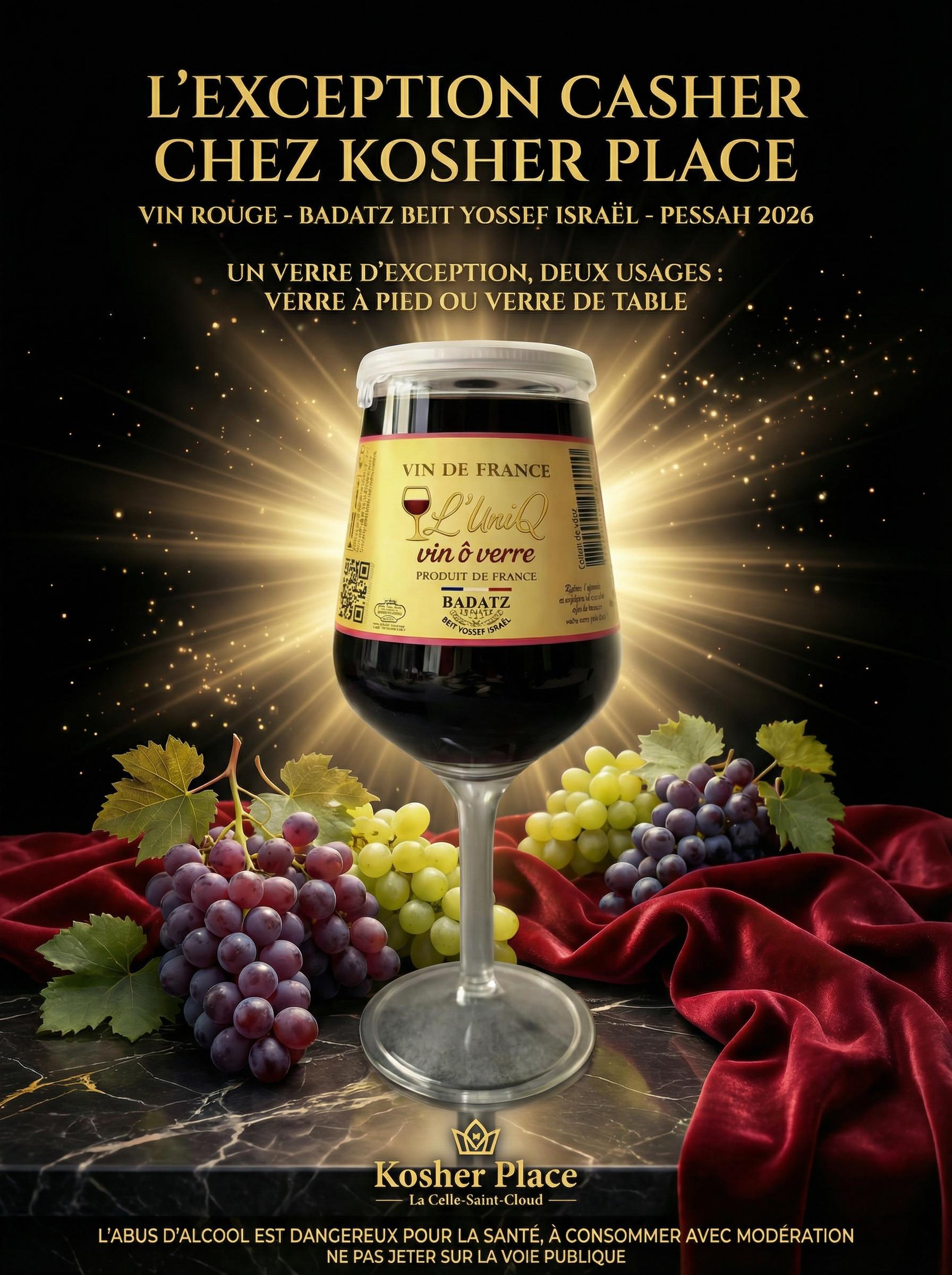 Verre Casher Vinôverre – Kosher Place La Celle-Saint-Cloud