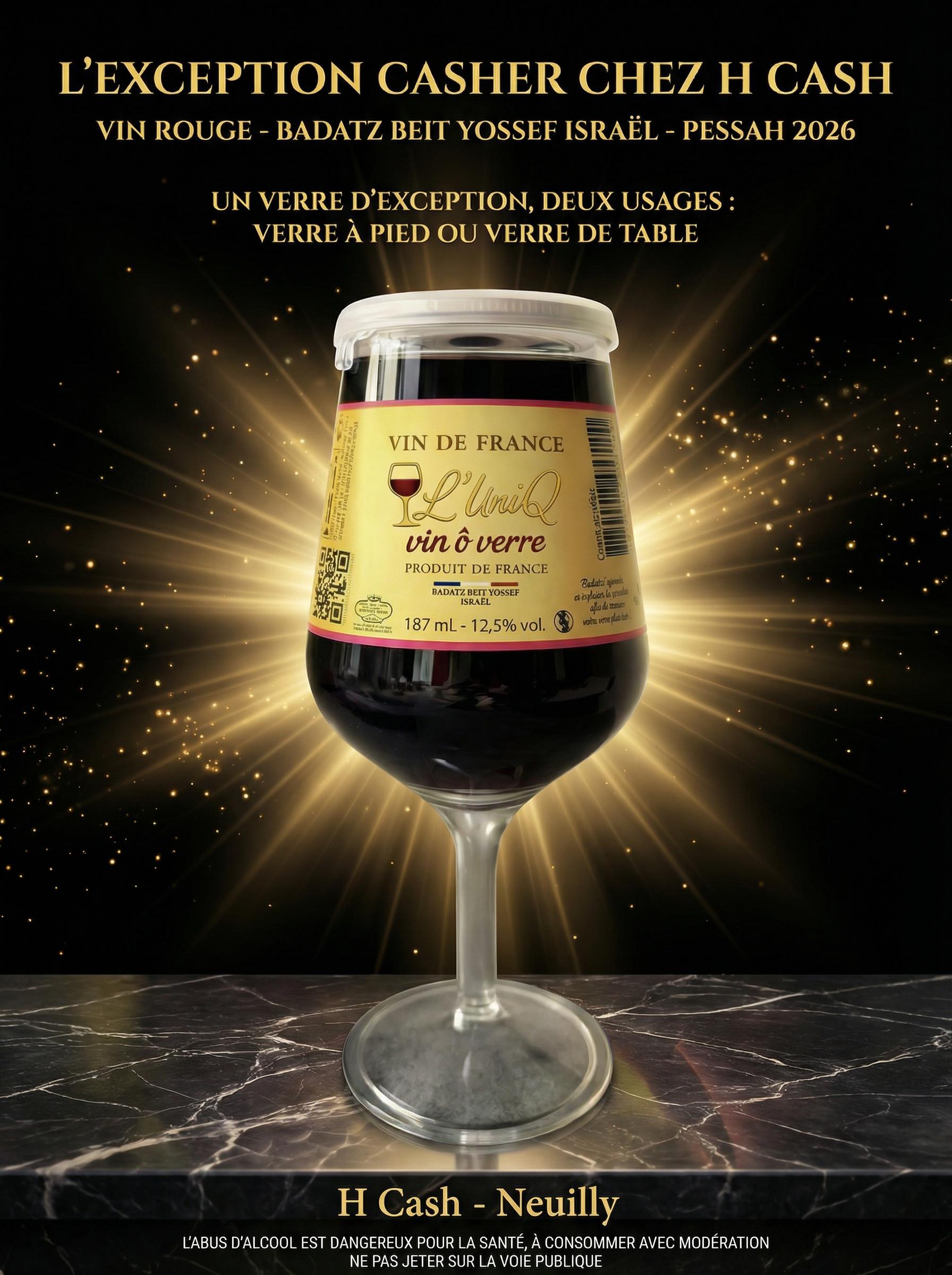 Verre Casher Vinôverre – H Cash Neuilly