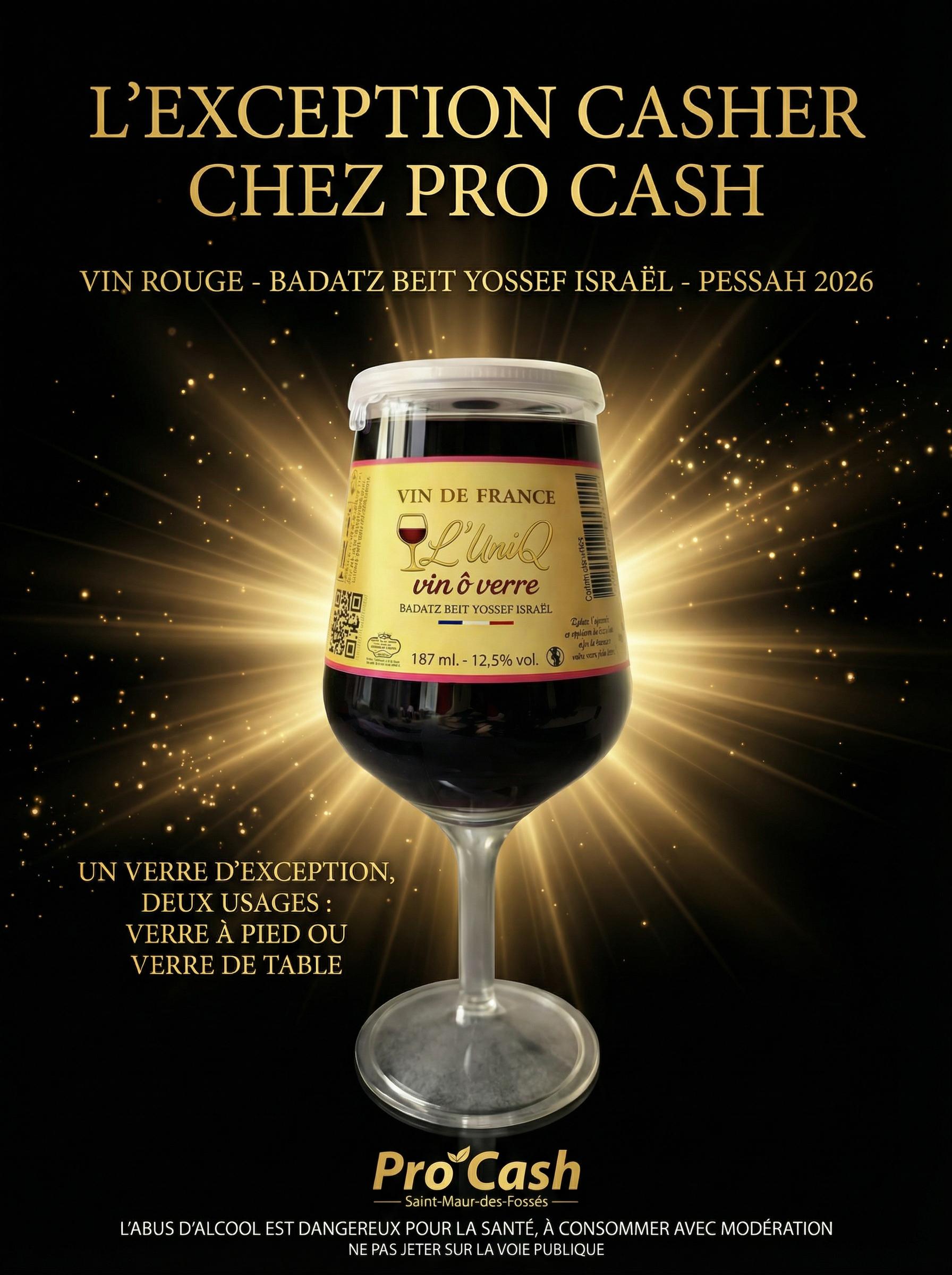 Verre Casher Vinôverre – Pro Cash Saint-Maur-des-Fossés
