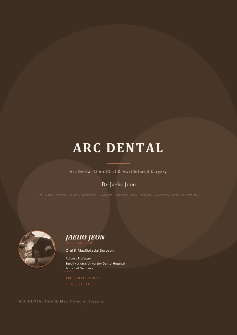 Dr. Jaeho Jeon - ARC Dental Clinic Oral and Maxillofacial Surgery