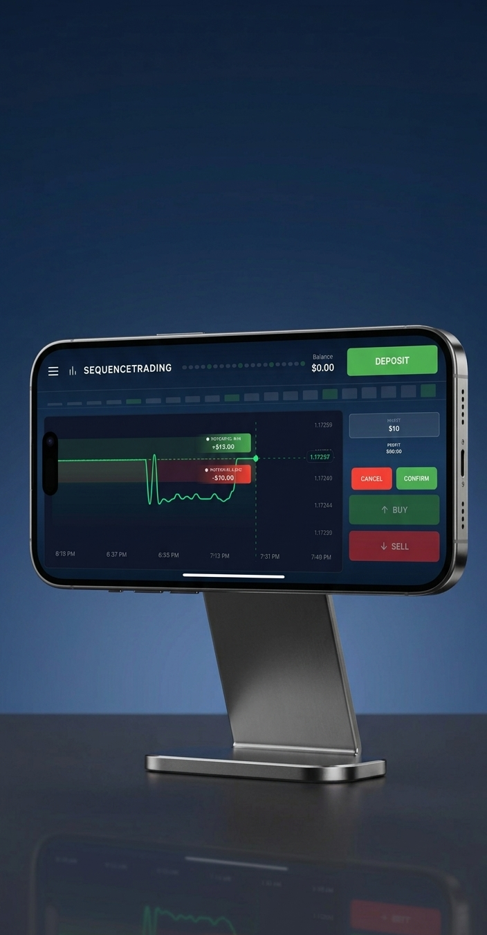 Binary Option Trading Interface