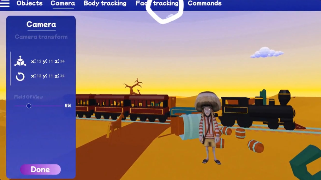 Twitch Avatar Streaming Interface