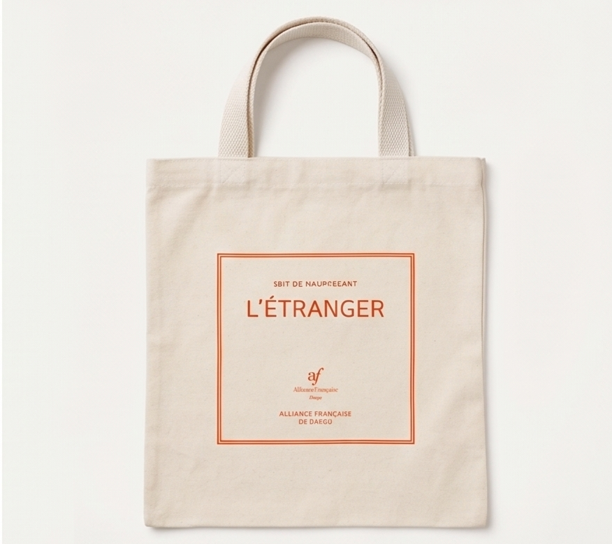 Ecobags de l’Alliance Française de Daegu