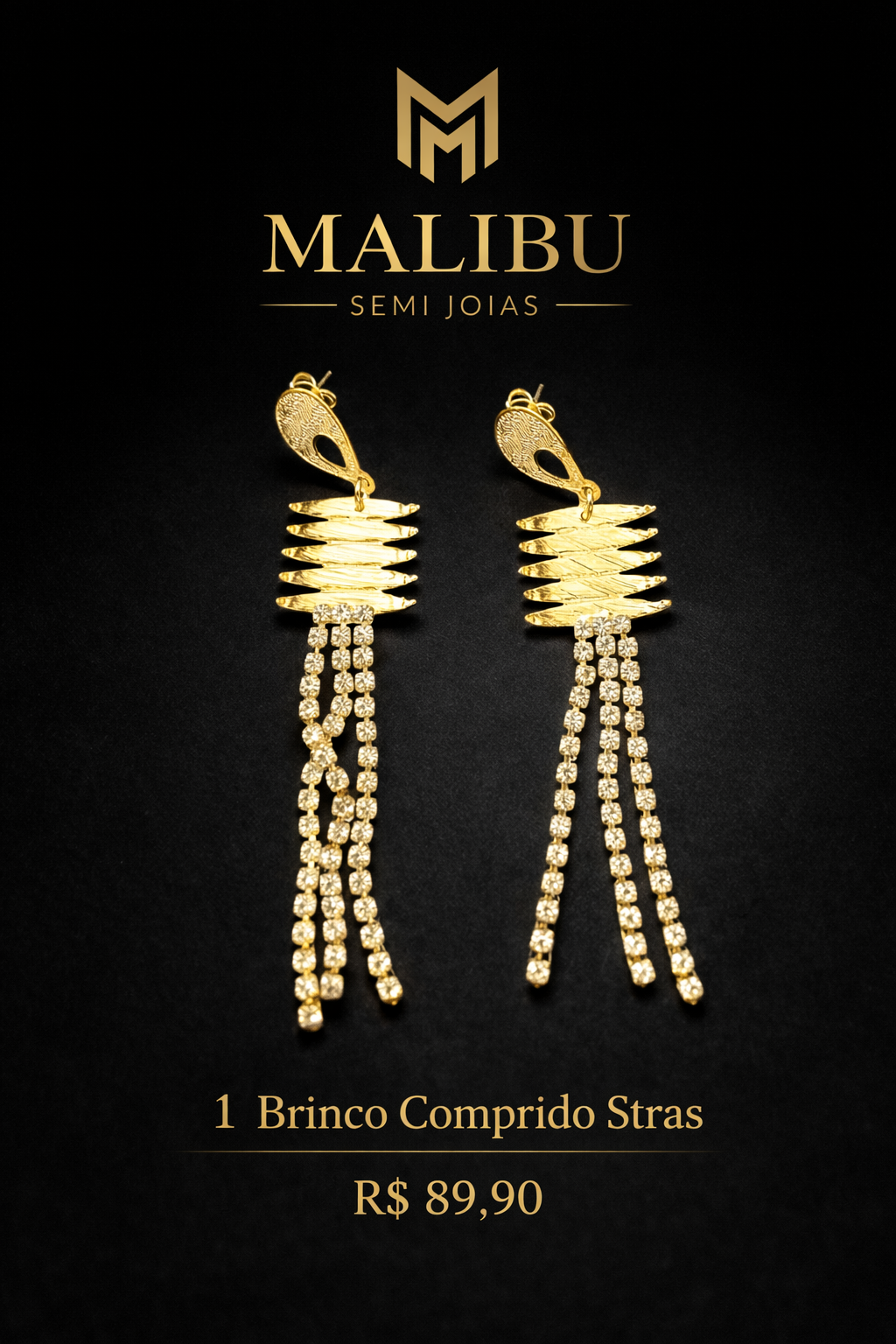 Brinco Comum Dourado